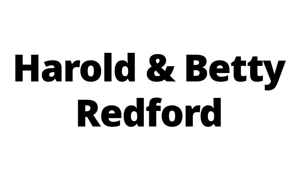 Harold and Betty Redford