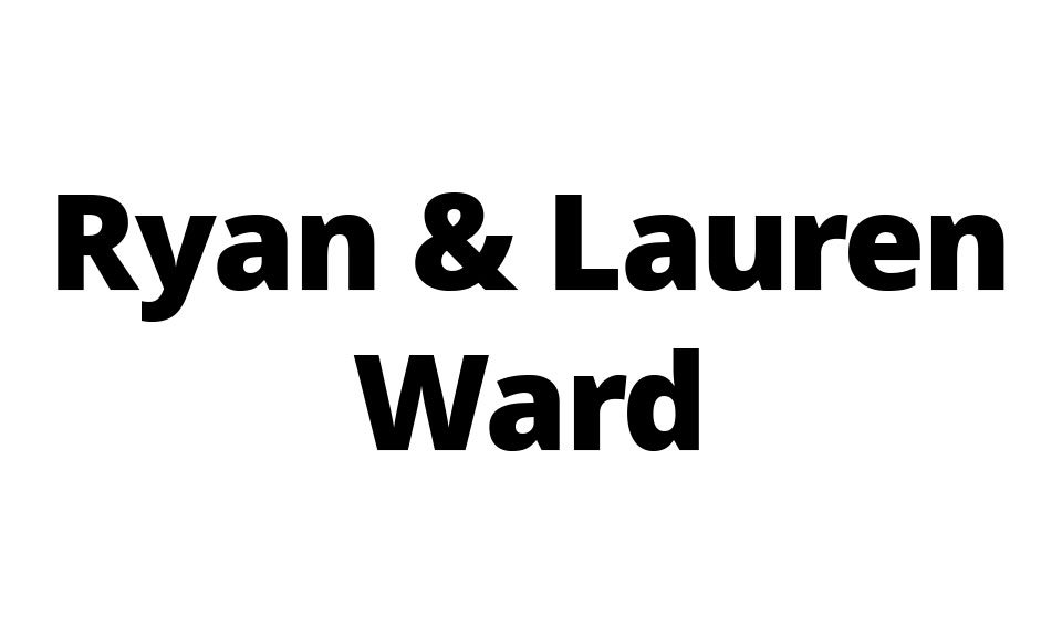Ryan and Lauren Ward