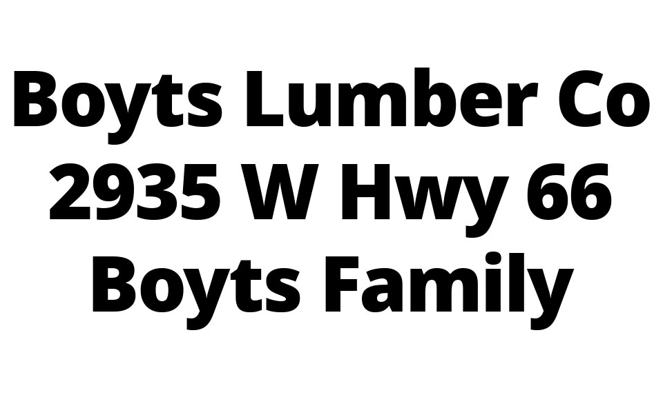 Boyts Lumber Co