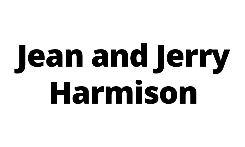 Jean and Jerry Harmison
